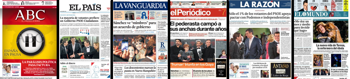 Captures de les portades de 2016